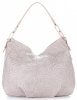 Kožené kabelka shopper bag Vittoria Gotti pudrová růžová V80013